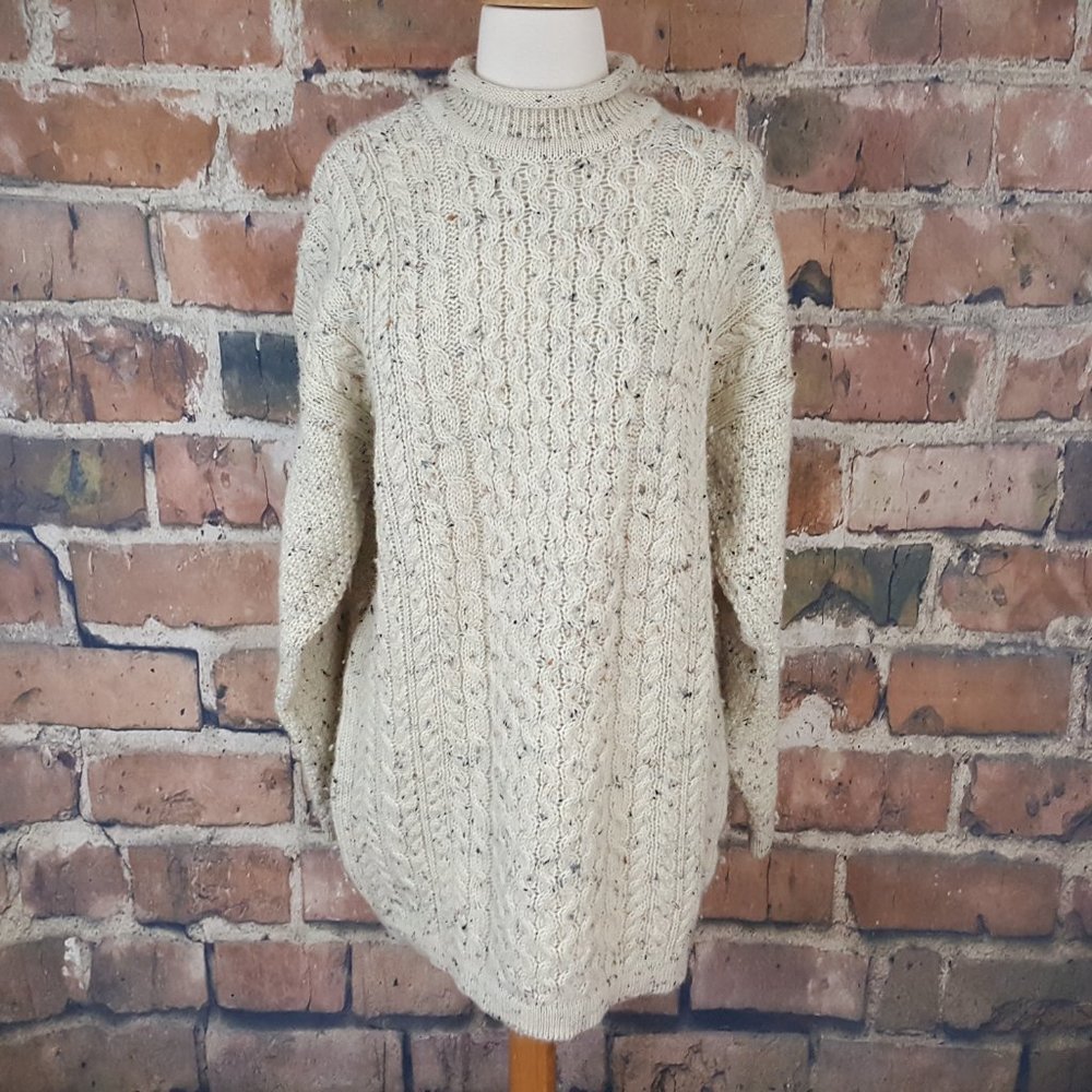 Cozy Cream Cable Knit Sweater